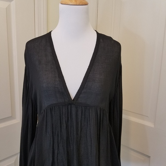 ZARA BOHO CHIC HI LOW TOP - Picture 2 of 5